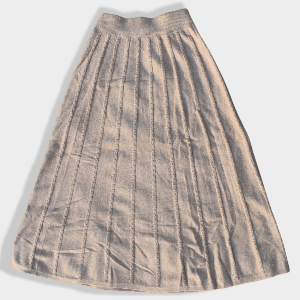 KNIT SKIRT - Picture 3 of 5
